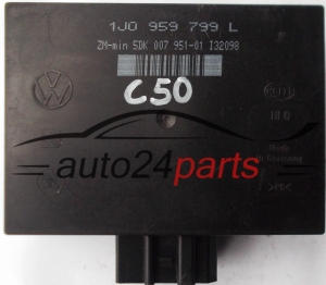 CENTRALKA MODUL STEROWNIK KOMFORTU VW SEAT SKODA HELLA 5DK 007 951- 01,  1J0 959 799 L