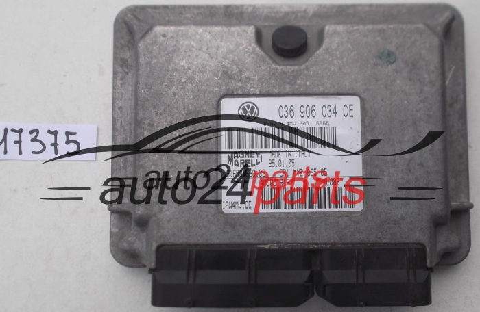 MOTORSTEUERGERÄT ECU STEUERGERAT VOLKSWAGEN LUPO 1.4 MAGNETI MARELLI IAW4MV.CE, IAW4MVCE, 036 906 034 CE, 036906034CE, 61600.660.09, 6160066009