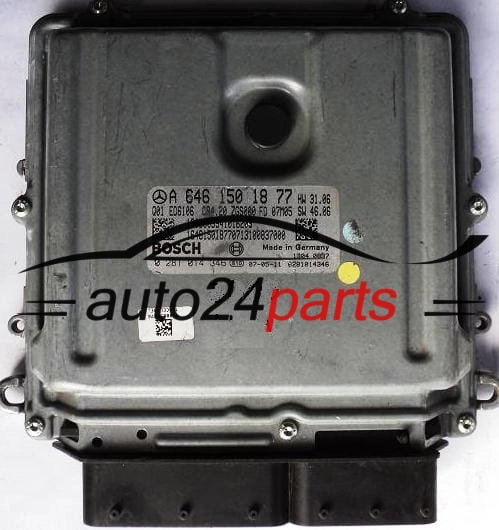 ECU CENTRALITA DE MOTOR MERCEDES W609 SPRINTER BOSCH 0281014346, A6461501877