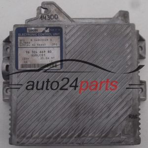 KOMPUTER STEROWNIK SILNIKA PEUGEOT 406 2.1 TD 9630466980 XUDLC01 R04010028A - 14300, 625