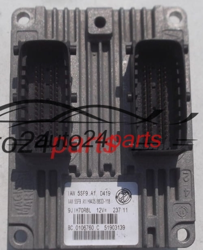CALCULATEUR MOTEUR FIAT LANCIA 1.2-1.4 MAGNETI MARELLI IAW 5SF9.A1,  51903139, BC.0106760.C