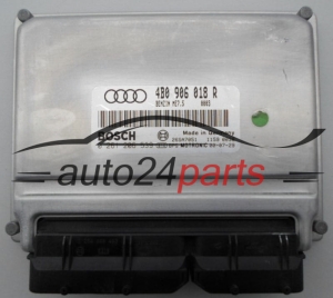 MOTORSTEUERGERÄT ECU STEUERGERÄT  AUDI 1.8 T BOSCH 0 261 206 539, 0261206539, 4B0 906 018 R, 4B0906018R, ME7.5 