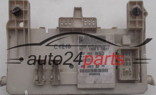 CENTRALKA MODUL STEROWNIK FORD FOCUS 4M5T 14A073 BF