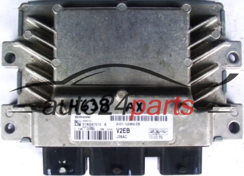 MOTORSTEUERGERÄT ECU STEUERGERAT FORD FIESTA 1.25 AV2112A650EB