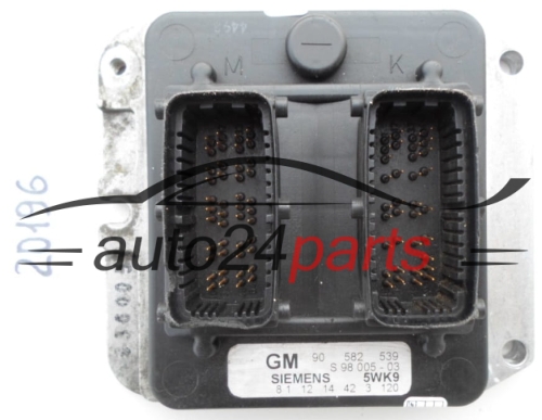 KOMPUTER STEROWNIK SILNIKA OPEL ASTRA ZAFIRA 1.8 X18XE1 SIEMENS 5WK9 3 120, 5WK93120, GM 90 582 539, 90582539