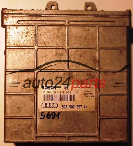 MOTORSTEUERGERÄT ECU STEUERGERAT AUDI A4 1.8 BOSCH 0261203938