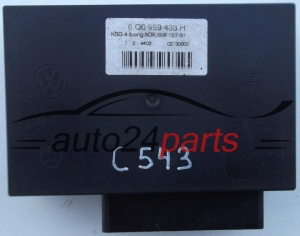 CENTRALKA MODUL STEROWNIK KOMFORTU VOLKSWAGEN SEAT SKODA HELLA 5DK 008 127-01