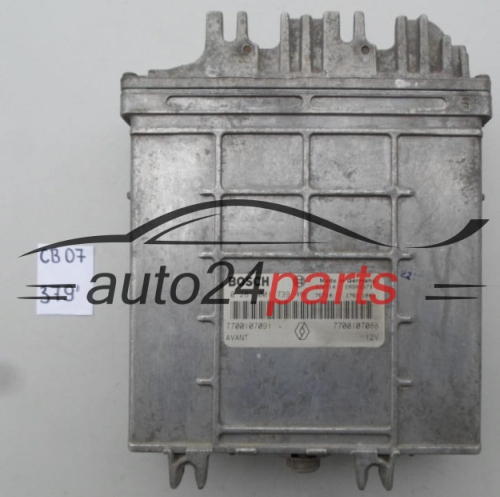 KOMPUTER STEROWNIK SILNIKA RENAULT MEGANE BOSCH 0 281 001 739, 0281001739, 7700107091