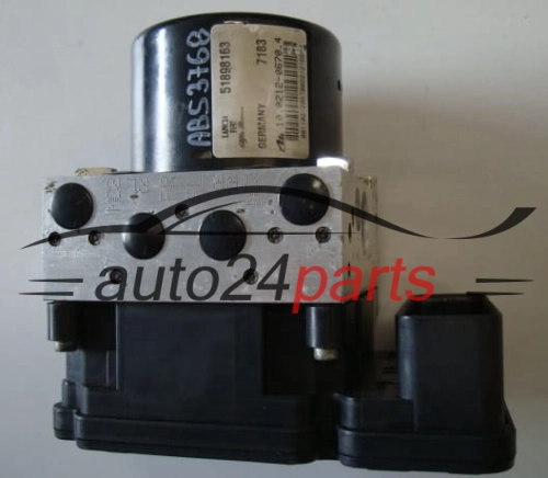 ABS POMPA I STEROWNIK ALFA ROMEO GIULIETTA 51898163, 10.0212-0670.4, 10021206704, 10.0961-2807.3, 10096128073