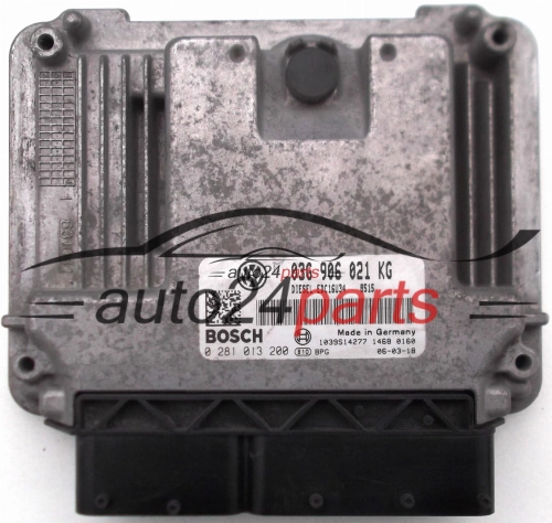 KOMPUTER STEROWNIK SILNIKA VW VOLKSWAGEN GOLF 1.9 TDI 03G906021KG, BOSCH 0281013200