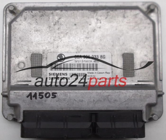 SKODA OCTAVIA 1.6 SIEMENS 5WP40156 04, 06A 906 033 BG, 06A906033BG