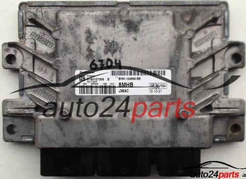 MOTORSTEUERGERÄT ECU STEUERGERAT FORD FOCUS BV61-12A650-BB, BV6112A650BB, S180127006 B, 8MHB 