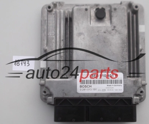 KOMPUTER STEROWNIK SILNIKA AUDI A4 3.0 TDI 8E0910401P, 8E0 910 401 P, 8E0907401AL, 8E0 907 401 AL BOSCH 0281013191, 0 281 013 191 - 