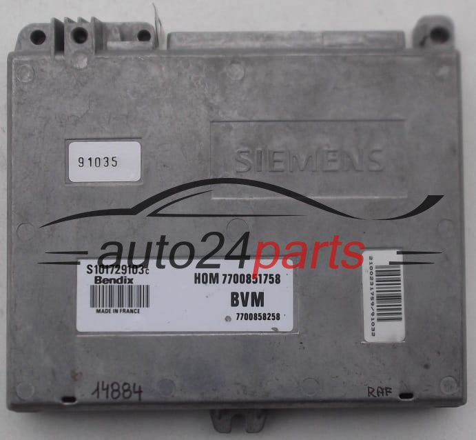 BENDIX S101729103C, 7700851758, 7700858258