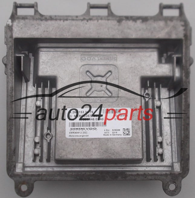 MOTORSTEUERGERÄT ECU STEUERGERÄT MERCEDES W169 SIEMENS VDO 5WK90912 02, A 266 153 34 79