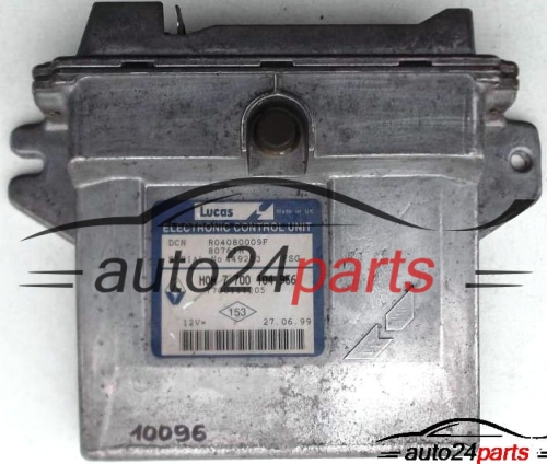 MOTORSTEUERGERÄT ECU STEUERGERAT RENAULT KANGOO CLIO 1.9, HOM 7 700 104 956, 7700104956, R04080009F 