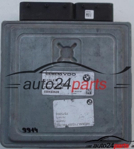 ECU CENTRALITA DE MOTOR BMW E92 335i 7 575 875, 7575875, 5WK93628 