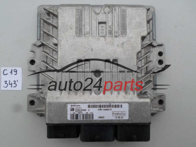 KOMPUTER STEROWNIK SILNIKA FORD C-MAX 1.6 TDCI Continental S180133002 C