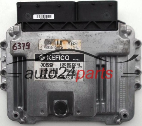 CENTRALITA DE MOTOR HYUNDAI KIA MOBIS 39128-2B120, 391282B120, 9003100233KB, X69, GYN-D56FQS0-A000