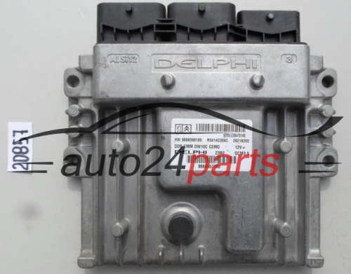KOMPUTER STEROWNIK SILNIKA CITROEN C5 2.0 HDI R0414C004C, 9666098180