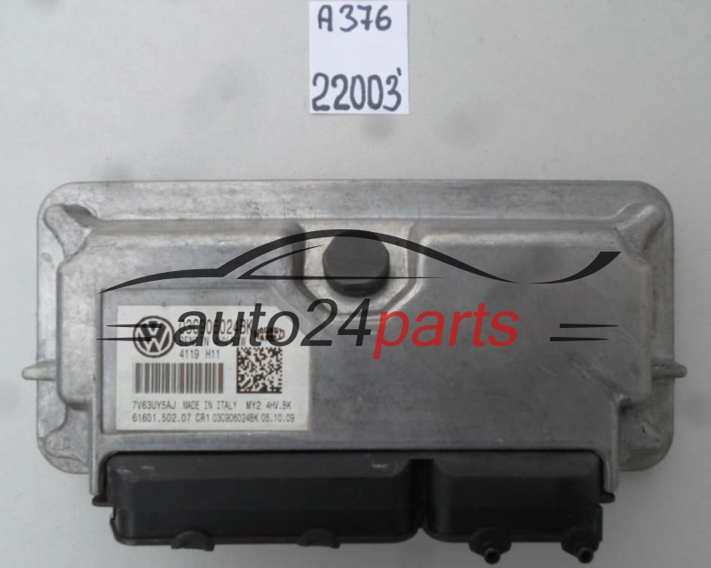 VOLKSWAGEN SEAT IBIZA 1.4 MAGNETI MARELLI MY2 4HV.BK, MY24HVBK, 03C 906 024 BK, 03C906024BK, 61601.502.07, 6160150207 