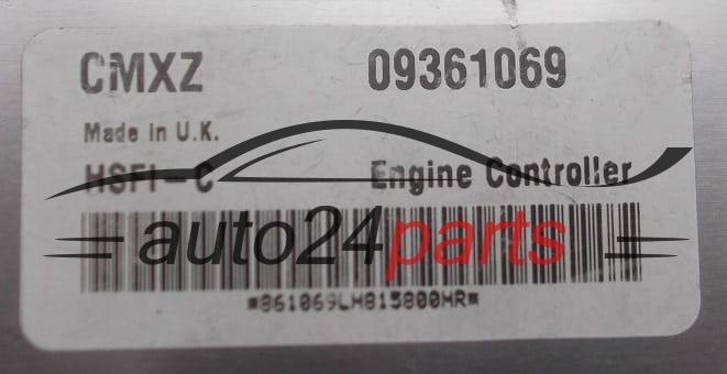 CALCULATEUR MOTEUR OPEL ASTRA  Delphi Delco 09361069 CMXZ