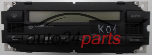 PANEL OGRZEWANIA STEROWNIK NAWIEWU REGULATOR KLIMATRONIK VW PASSAT 3B2 PASSAT B5 GOLF IV AUDI A4 HELLA 5HB 007 617-00, 5HB00761700, 1J1 907 044, 1J1907044 - K01, K11