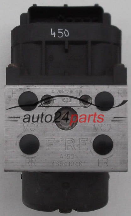 Pompa ABS i sterownik FIAT PUNTO 0265216618 46541046 0273004424