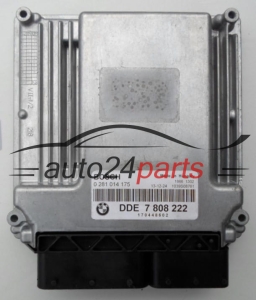 MOTORSTEUERGERÄT ECU STEUERGERÄT BMW X3 3.0 D BOSCH 0 281 014 175, 0281014175, DDE 7 808 222, DDE7808222, 7808222 