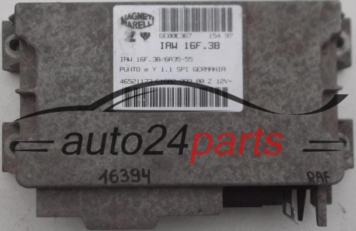 KOMPUTER STEROWNIK SILNIKA FIAT PUNTO 1.1 IAW 16F.3B
