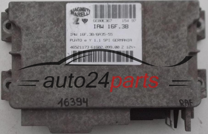 KOMPUTER STEROWNIK SILNIKA FIAT PUNTO 1.1 IAW 16F.3B