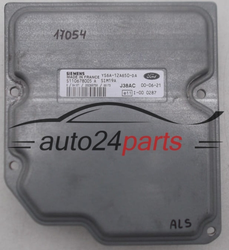 MOTORSTEUERGERÄT ECU STEUERGERAT FORD FIESTA FUSION 2.0 SIEMENS S110678005 A