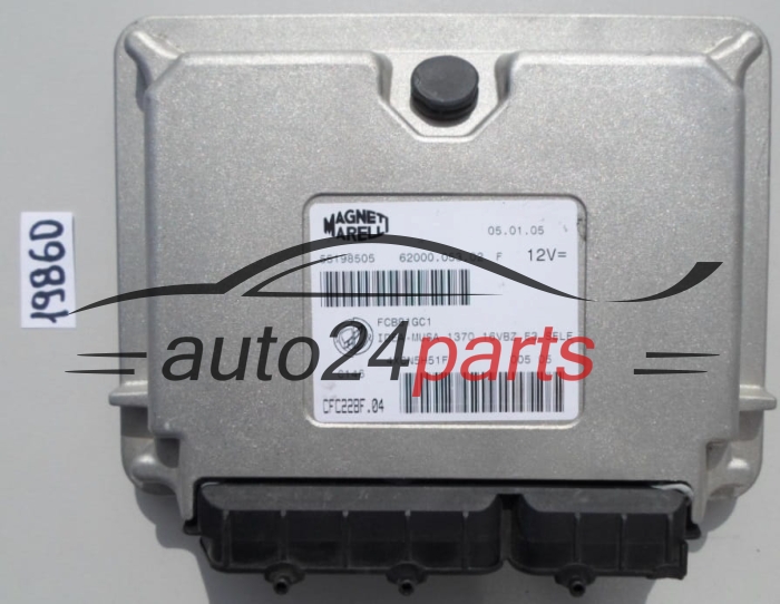 STEROWNIK SKRZYNI AUTOMATYCZNEJ FIAT 55198505, CFC228F.04, CFC228F04 