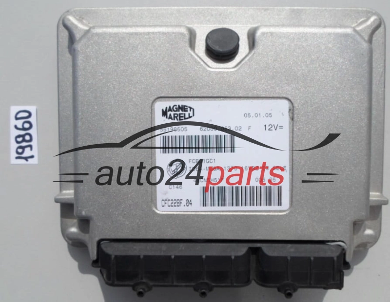 STEROWNIK SKRZYNI AUTOMATYCZNEJ FIAT 55198505, CFC228F.04, CFC228F04 