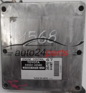 CALCULATEUR MOTEUR TOYOTA RAV4 2.0 VVTI 89661-42580 3S-FE, 8966142580, 211000-6970, 2110006970