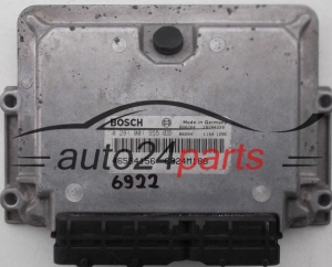 KOMPUTER STEROWNIK SILNIKA FIAT PUNTO 1.9 JTD BOSCH 0281001955, 0 281 001 955, 46534156, C324M188 