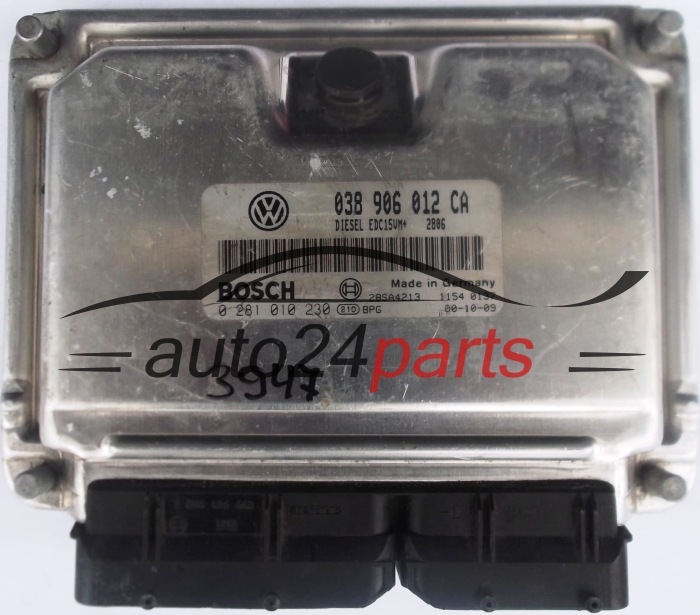 KOMPUTER STEROWNIK SILNIKA SEAT LEON TOLEDO 1.9 TDI ALH  038906012CA, BOSCH 0281010230, 28SA4213