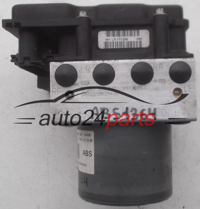 POMPE HYDRAULIQUE ET CALCULATEUR dABS CITROEN JUMPER FIAT DUCATO PEUGEOT BOXER BOSCH 0 265 231 617, 0265231617, 51725097, 0 265 800 461, 0265800461 
