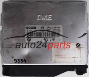 KOMPUTER STEROWNIK SILNIKA BMW 540 4.0 BOSCH 0 261 203 474, 0261203474, 1 429 884, 1429884 -  9334