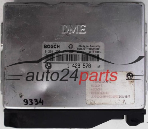 KOMPUTER STEROWNIK SILNIKA BMW 540 4.0 BOSCH 0 261 203 474, 0261203474, 1 429 884, 1429884