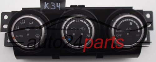 PANEL OGRZEWANIA STEROWNIK NAWIEWU REGULATOR KLIMATRONIK NISSAN X-TRAIL 27500 JG700, 27500JG700, A02000A7502000 - K34