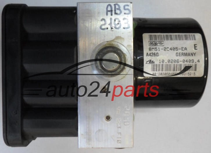 ABS POMPA I STEROWNIK FORD FOCUS FoMoCo 8M51-2C405-EA,  ATE 10.0206-0409.4