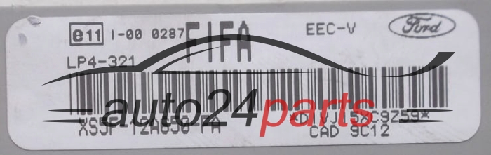 ECU CENTRALITA DE MOTOR FORD KA 1.3 VISTEON XS5F-12A650-FA,  FIFA LP4-321