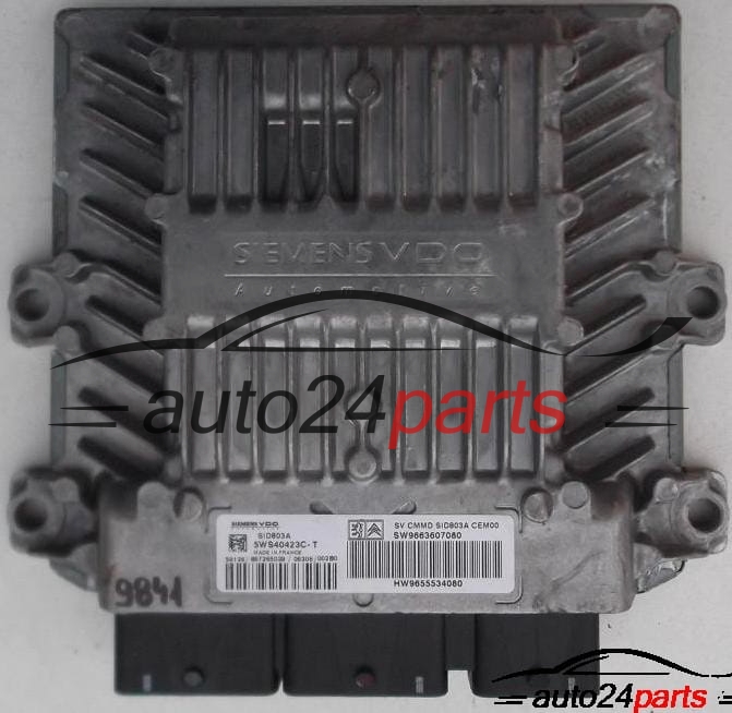 calculateur moteur pour peugeot 307 2.0 hdi