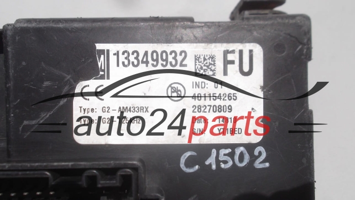  Module de confort  BSI OPEL MERIVA 1.3 CDTI  GM 13349932 FU