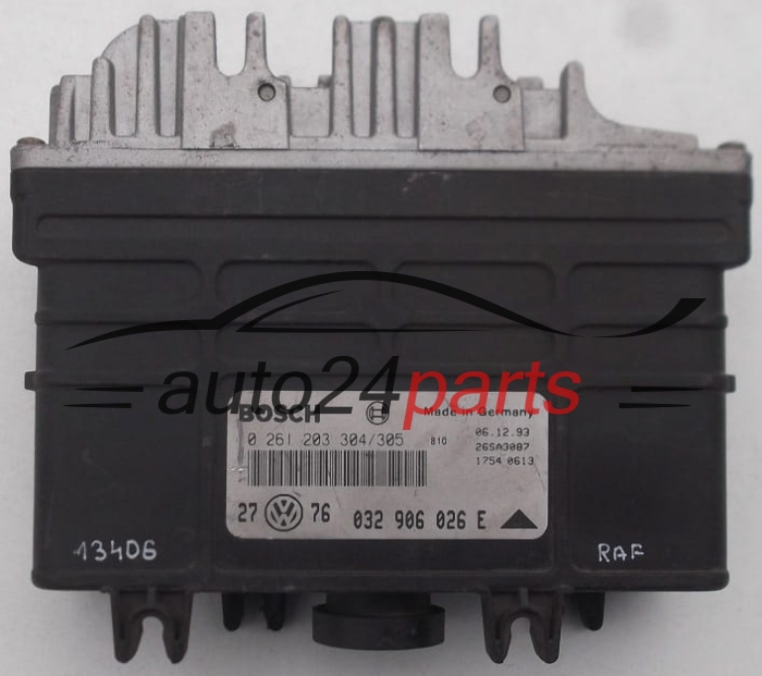 MOTORSTEUERGERÄT ECU STEUERGERÄT VW VOLKSWAGEN GOLF 1.6 BOSCH 0 261 203 304/305