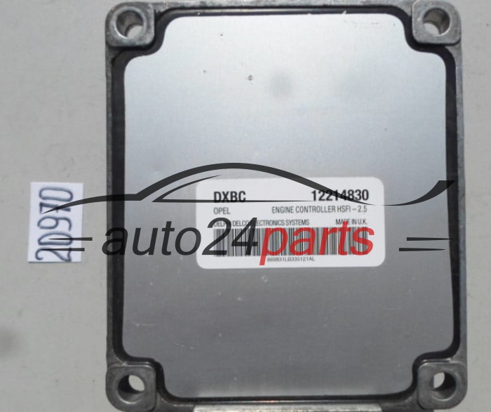 KOMPUTER STEROWNIK SILNIKA OPEL MERIVA DELPHI DELCO 12214830 DXBC, 12214830DXBC, HSFI-2.5 