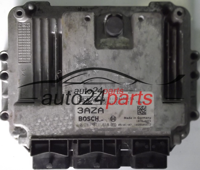 MOTORSTEUERGERÄT ECU STEUERGERÄT FORD FOCUS 1.6 TDCI 3U7112A650SA 3AZA BOSCH 0281011618