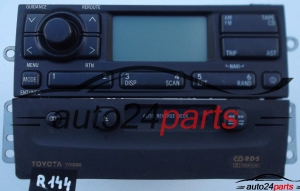 RADIO CD NAV Kassettenwechsler WH8406 TOYOTA 86110-C5010 / 86110C5010 / CN-TS6070L / CNTS6070L / 86120-C5050 / 86120C5050 / 22DC762/74B / 22DC76274B / PH762WY1054705 