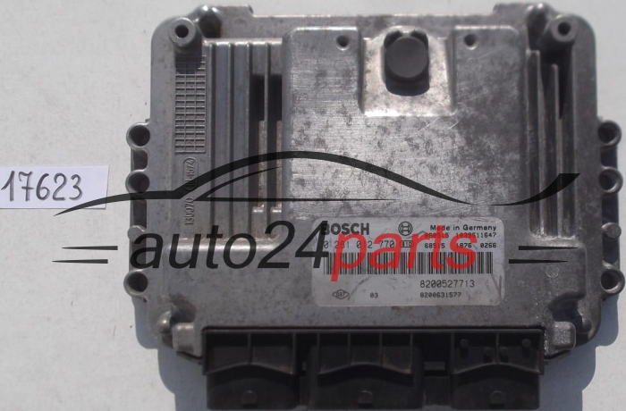 KOMPUTER STEROWNIK SILNIKA RENAULT LAGUNA 1.9 DCI BOSCH 0 281 012 770, 0281012770, 8200527713, 1039S11647